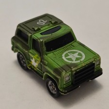 Micro Machines Military Army Chevrolet Chevy Blazer Green Camo
