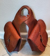 Leather Horse Storage Saddle