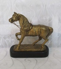 Vintage spelter metal - vintage, horse