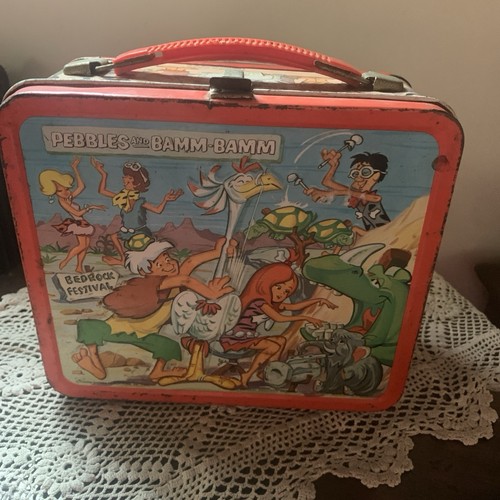 Vintage flintstones pebbles - vintage,