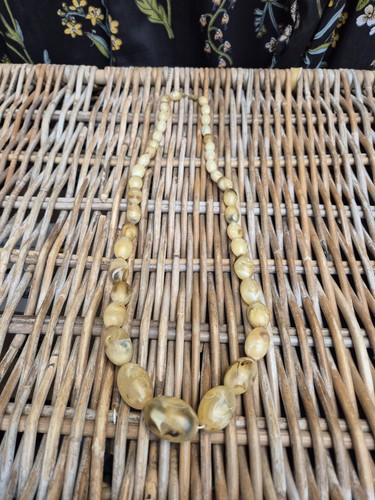 Baltic amber graduated - amber, bead