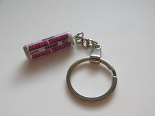 Sweet Shop - Retro Parma Violets Acrylic Tube Packet Charm Chain Keyring