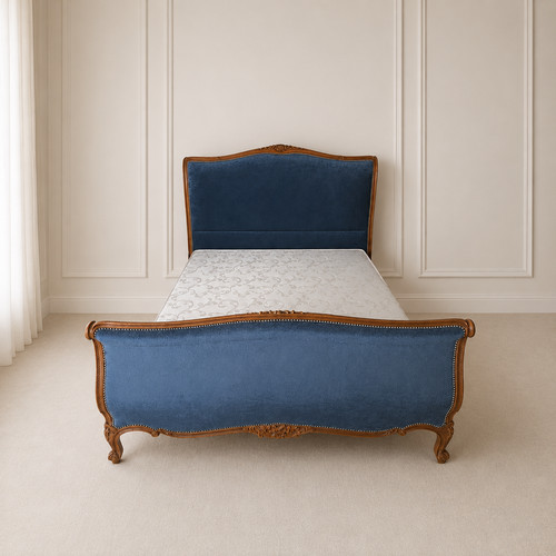 Antique french walnut double - french,