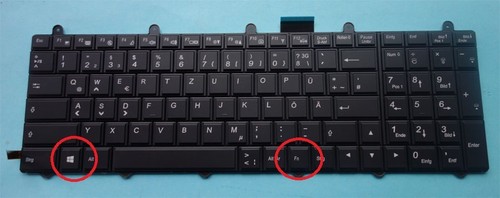 Keyboard medion erazer x7827 - medion,
