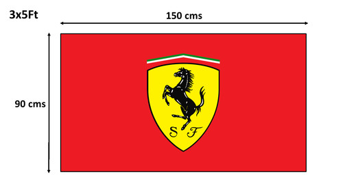 Ferrari flag 3x5ft - flag,