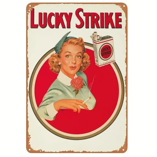 Lucky strike retro metal - strike,
