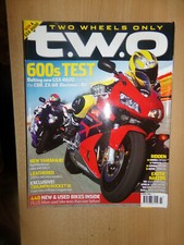Two Wheels Only APRIL 2004 GSX-R600, YAMAHA R1, CBR125R, DERBI SENDA 125 