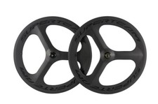 70mm Tri Spoke Carbon Wheels