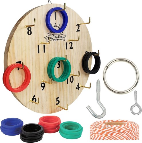 Ring toss hook game - toss,