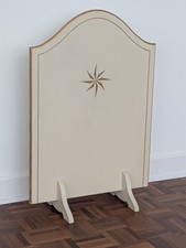 Decorative fire screen