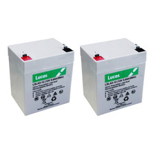 2 x 12V 5AH (replaces 4ah &