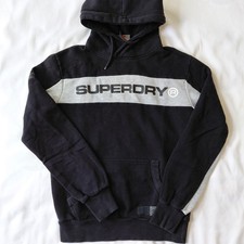 Superdry Hoodie Black Grey