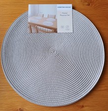 4 Pack Light Beige Round