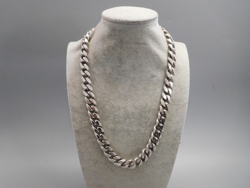Heavy sterling silver 20ins - sterling,