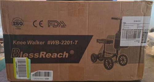 New blessreach knee scooter - new,