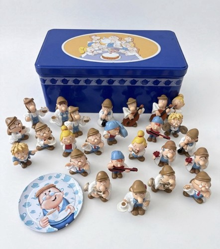 Tetley folk figures - folk, mini