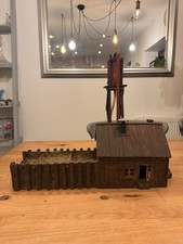 Scratch-Built G Scale Sawmill / Logging Structure – Wooden –D & Rio Grande Style