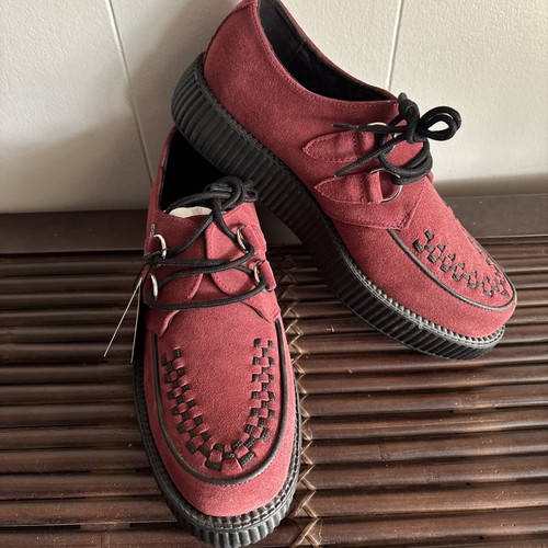 Burgundy suede viva - t.u.k.,