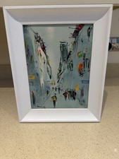 Small Signed Framed Colourful