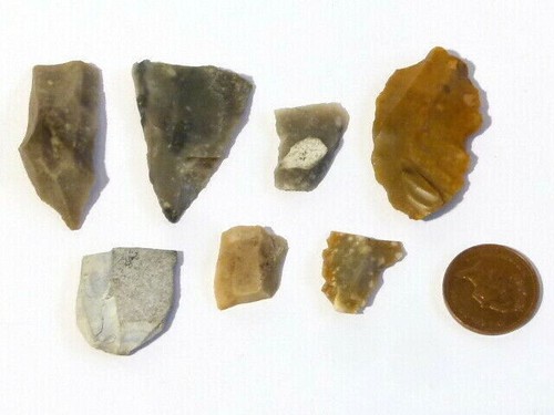 Original flint flakes - flint,