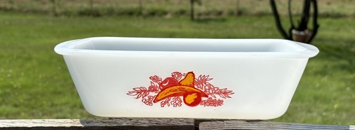 Glasbake casserole dish - casserole,