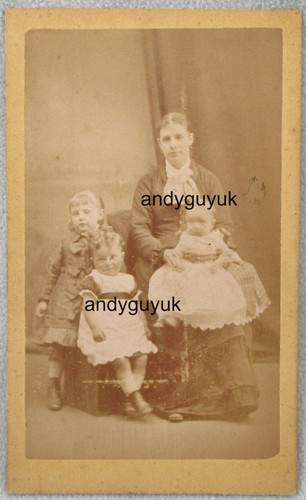Cdv hexham family - cdv,