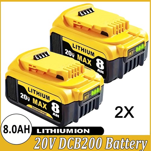 20volt 0ah lithium ion xr - 2x, 8.0ah