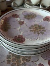 ⭐️NEW⭐️ 4 x DENBY Gypsy Stoneware Side / Bread Plates 16.5Cm SET 2