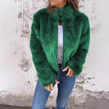 Women Velvet Coat Zip Jacket