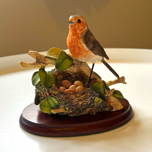 Border fine arts robin with - fine,