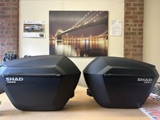 SHAD23 Hard Panniers Touring Bags + Fitting Kit Ducati Multistrada V2