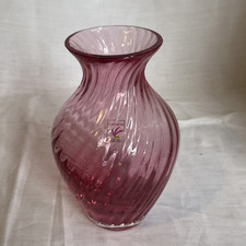 Caithness Glass Swirl Vase