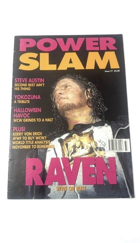 Power slam wrestling magazines - power,