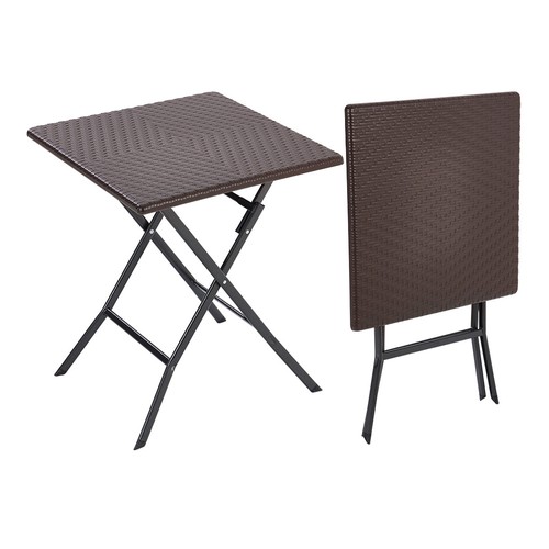 2ft square rattan woven - square,