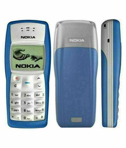 Nokia 1100 blue unlocked - 1100,