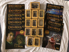 Lord of the Rings Collector's Models Eaglemoss LOTR Job Lot Bundle x12