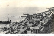 CLACTON-ON-SEA West Beach from