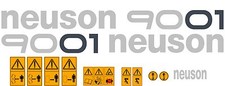 NEUSON 9001 DUMPER DECALS
