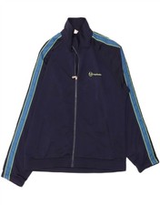 SERGIO TACCHINI Mens Tracksuit Top Jacket IT 50 Medium Navy Blue CX11