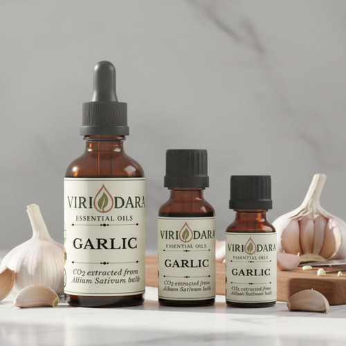 Organic garlic essential oil - organic,