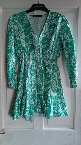 Women zara green and - and, white