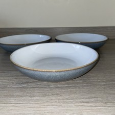Denby Jet Grey Pasta Bowls