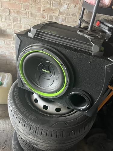 Fusion subwoofer with - fusion,
