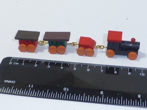 Toy train wooden dolls - toy,