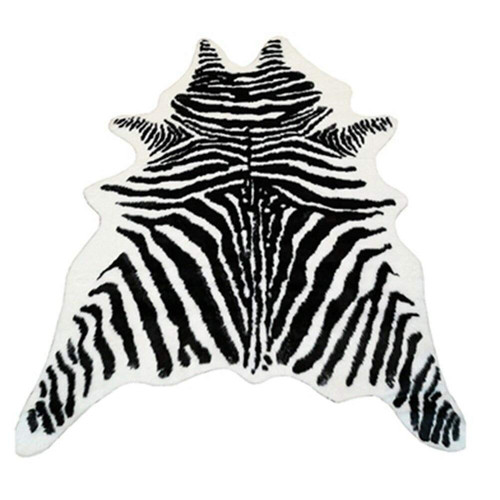 Yingda1992 zebra print rug - print,