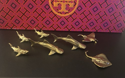 Set ocean creatures brass - set, 7