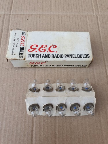 Vintage new stock - new, bulbs