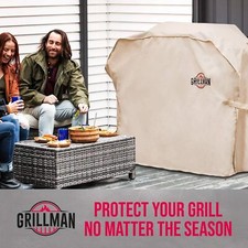 Grillman Grill Cover Gas BBQ Cover fits Weber BBQ Brinkmann Char Broil Outback