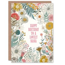 Nana Happy Birthday Card