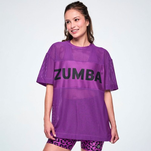 Zumba ultrabright mesh boxy - mesh,